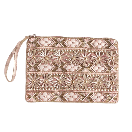 BEADED POUCH